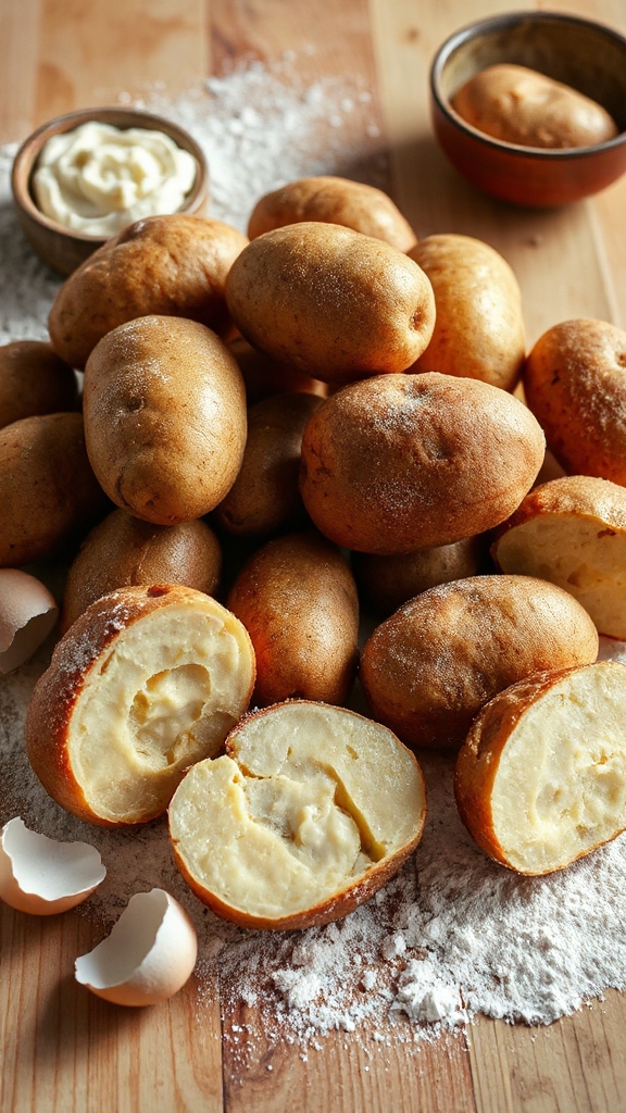 nutritious high starch idaho potatoes