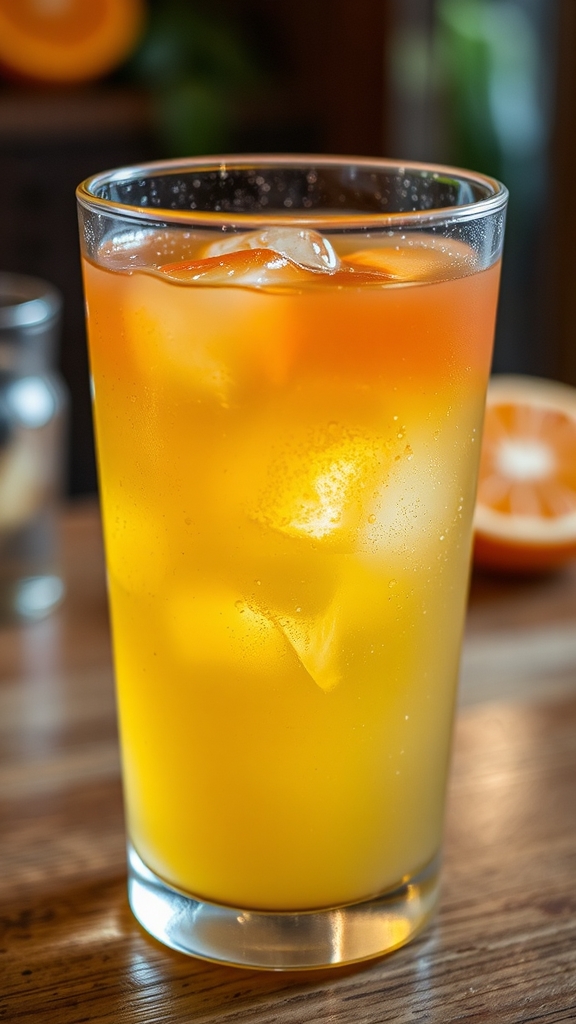 nutty citrus spirited blend