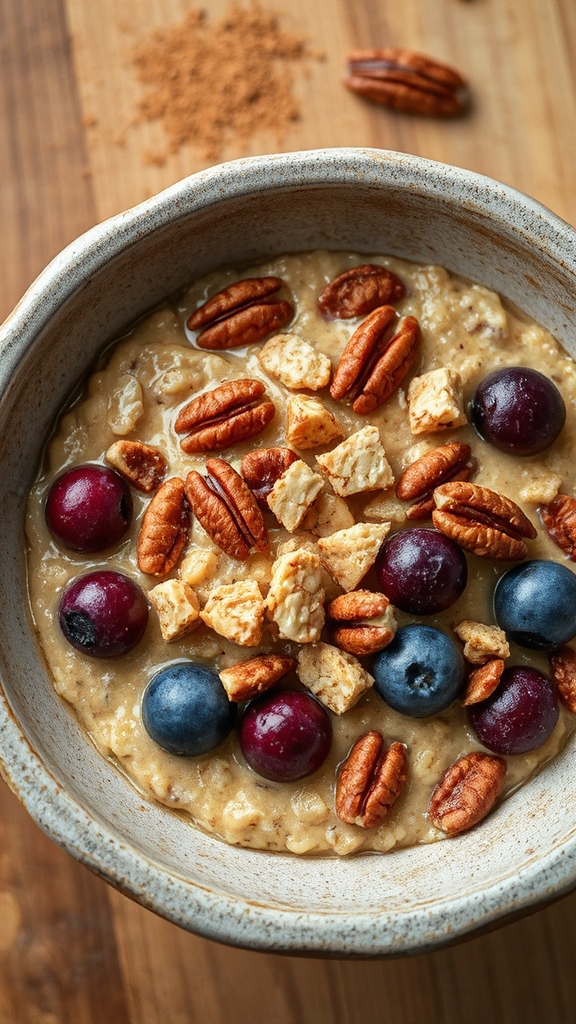 nutty spiced dino breakfast
