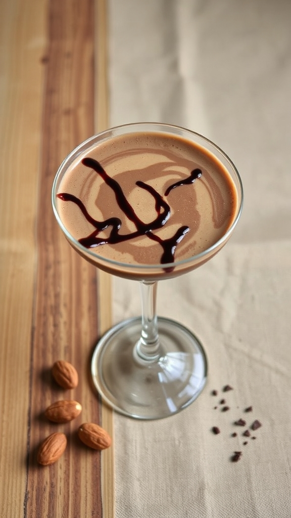 ohio buckeye chocolate martini
