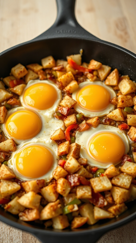 one pan loaded breakfast