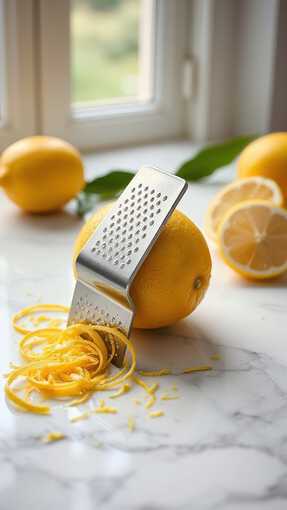 optimize lemon zest storage