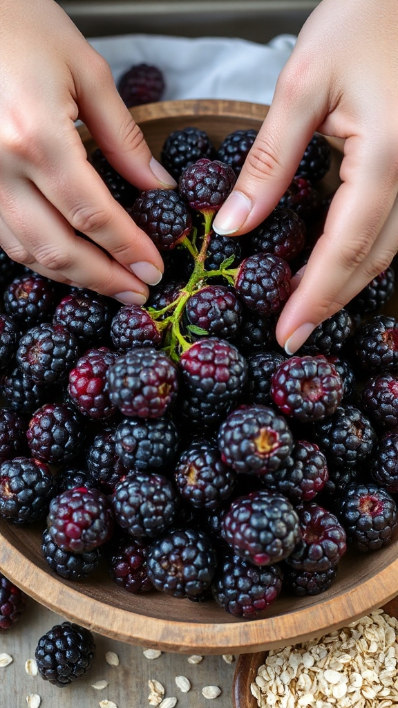 oregon blackberry oat bar
