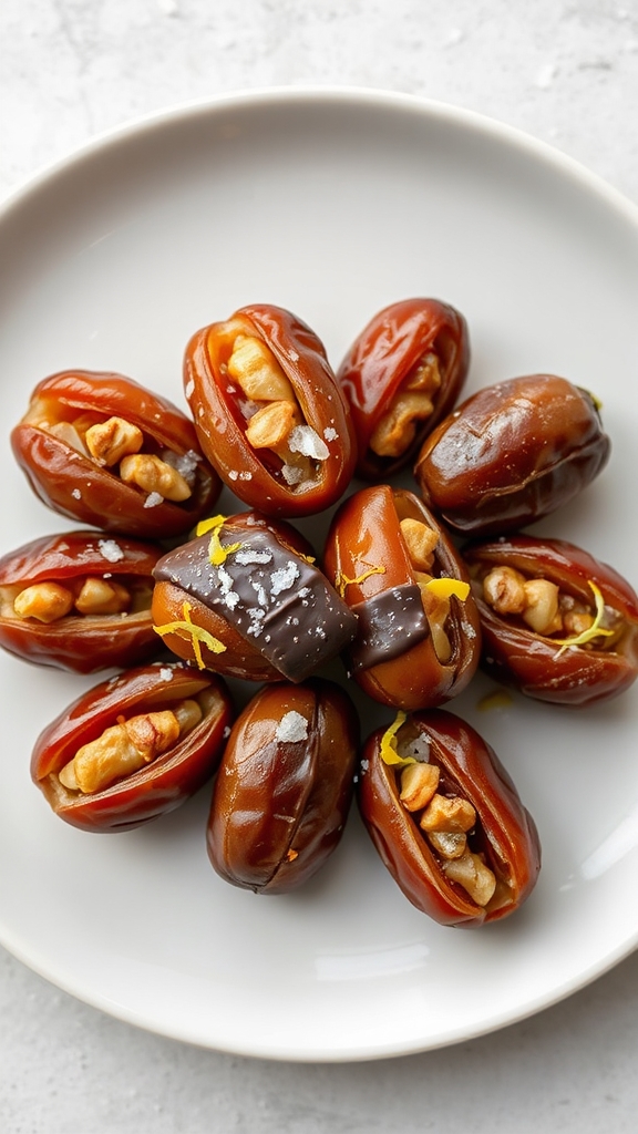 oregon hazelnut stuffed dates
