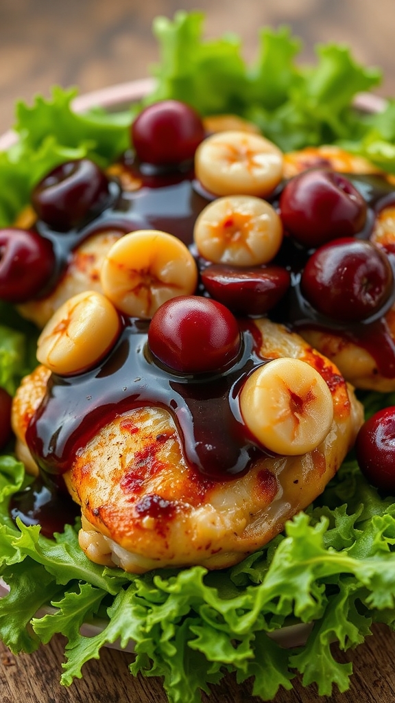 pair cherries with riesling