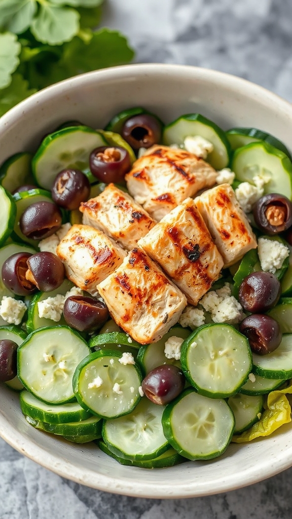 paleo greek salad tweaks