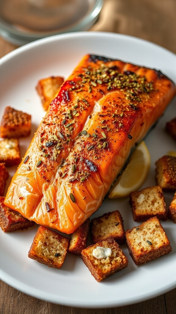 pastrami spiced salmon adventure