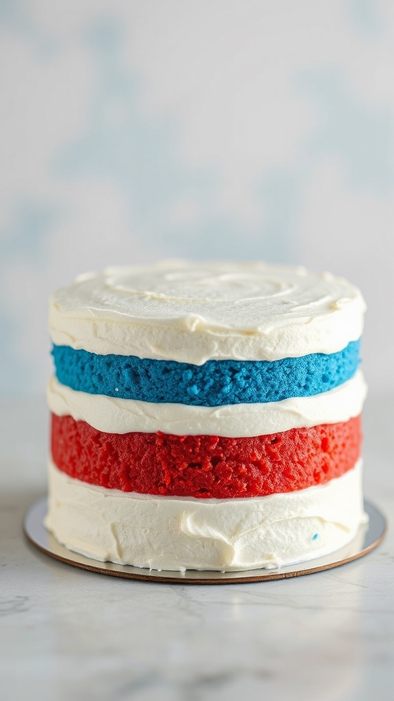 patriotic red white blue