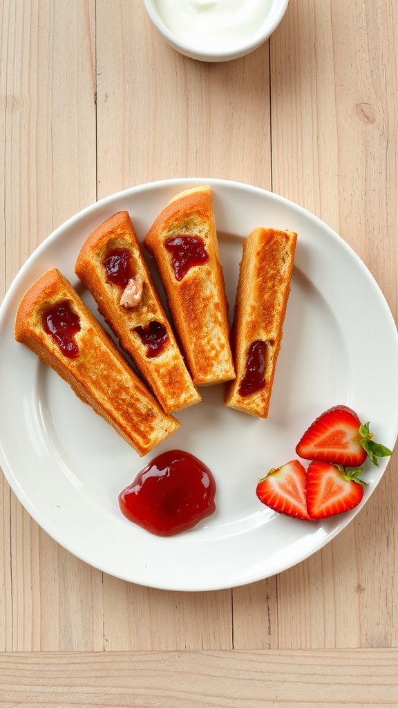 pb j stuffed french toast