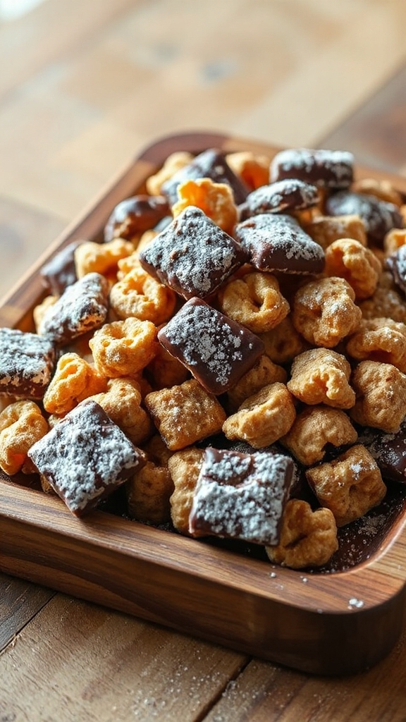peanut butter chocolate cereal treat