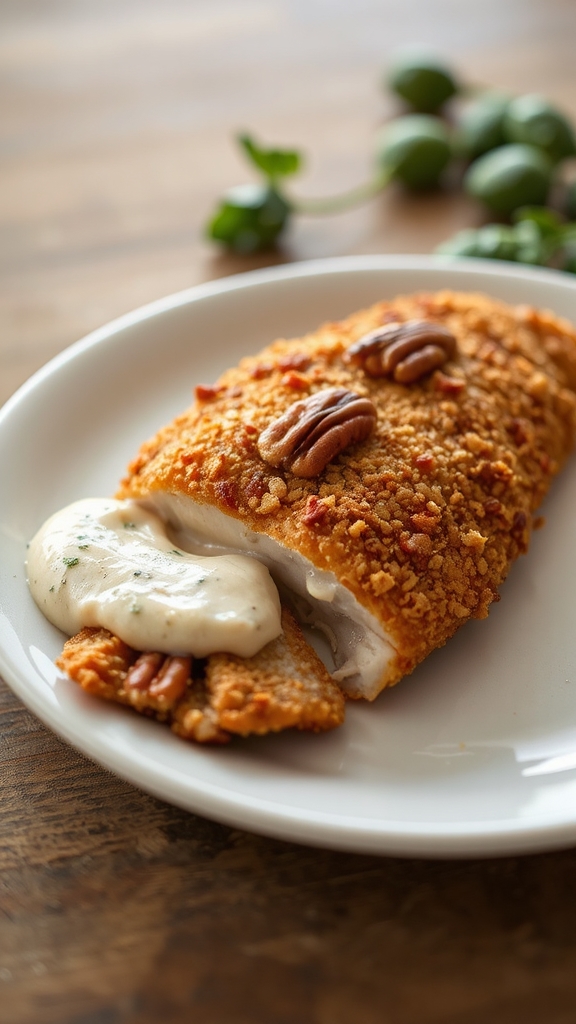 pecan crusted catfish pairings