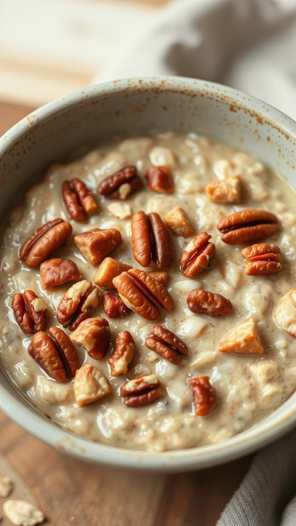 pecan pie overnight oats