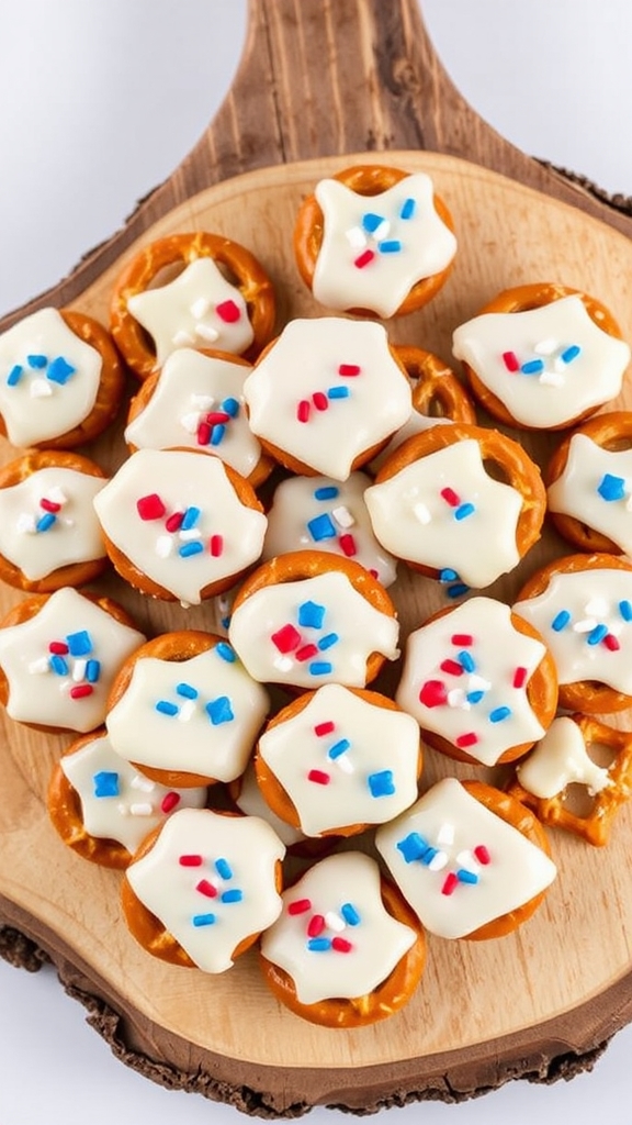 pennsylvania patriotic pretzel bites
