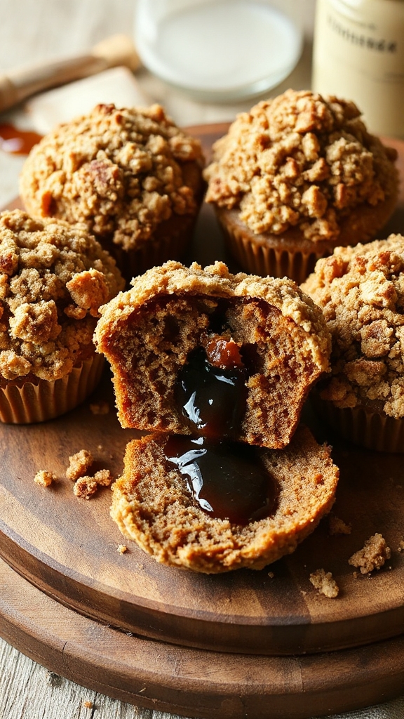 pennsylvania shoofly molasses cupcakes