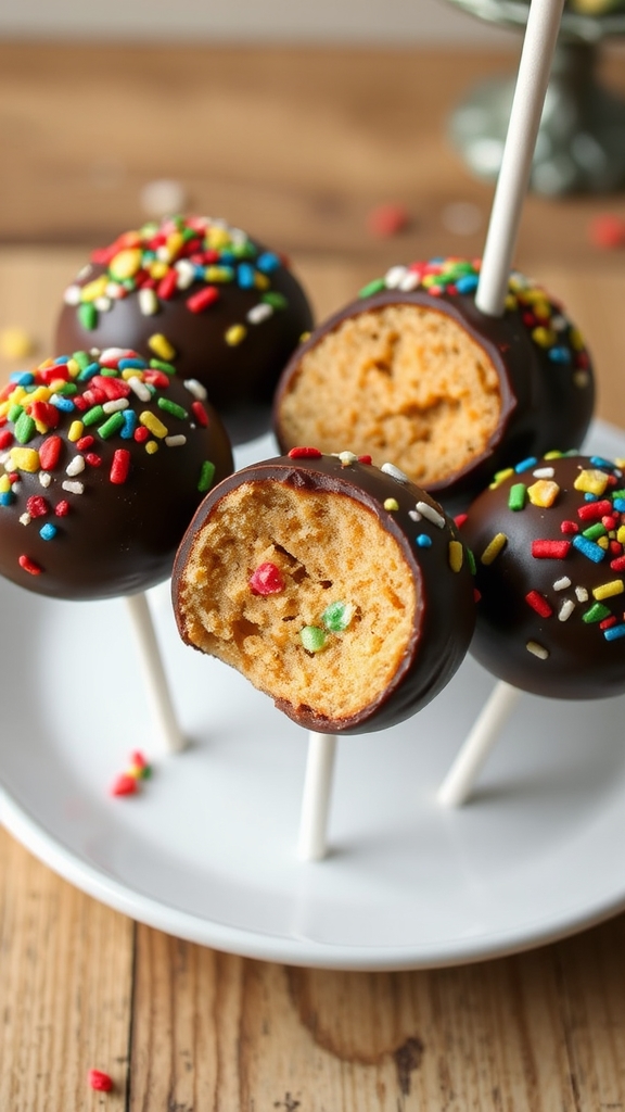 personalize chaos cake pops