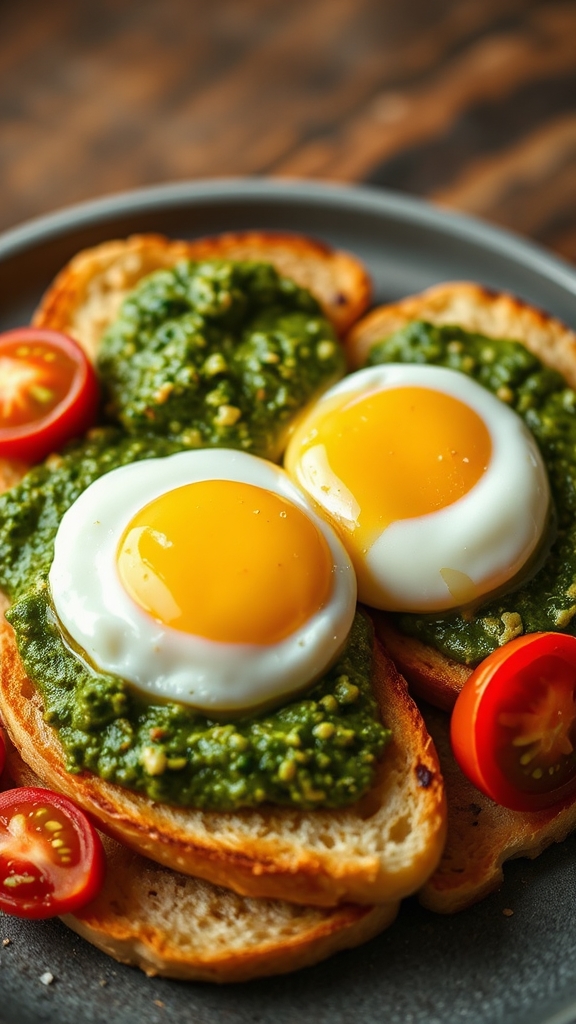 pesto eggs variation tips