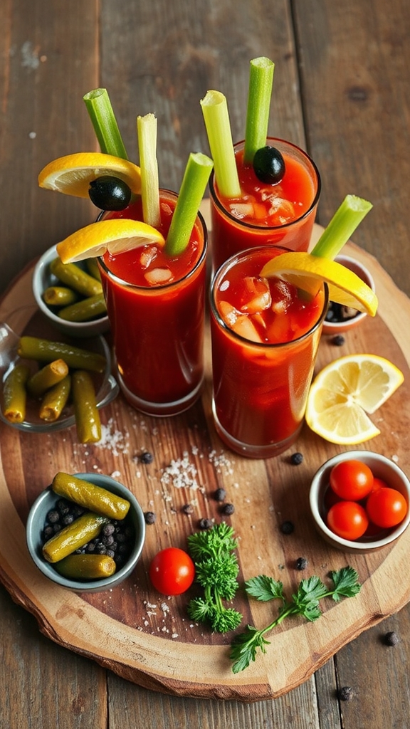 pickle infused bloody mary