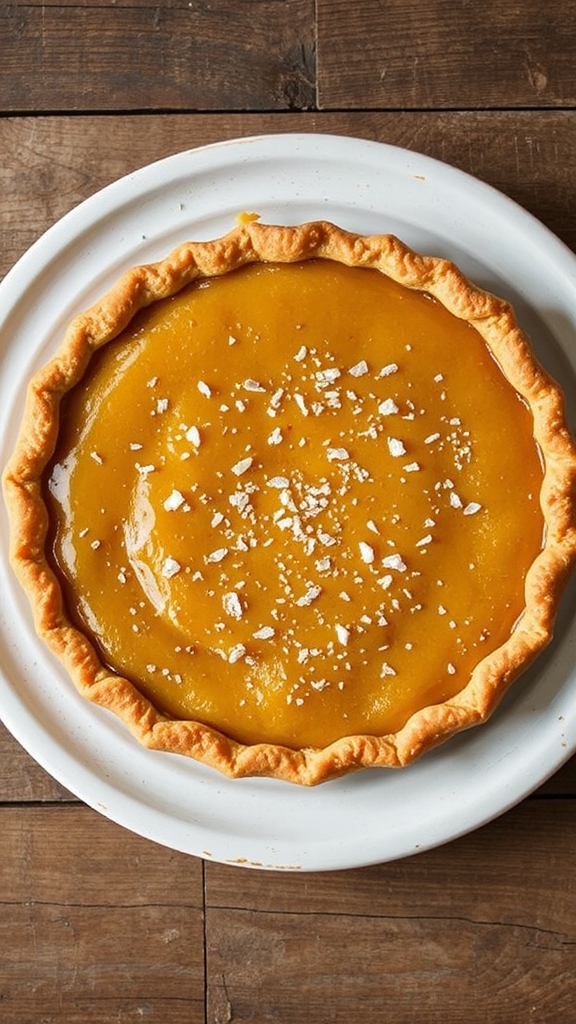 pie featuring salted honey