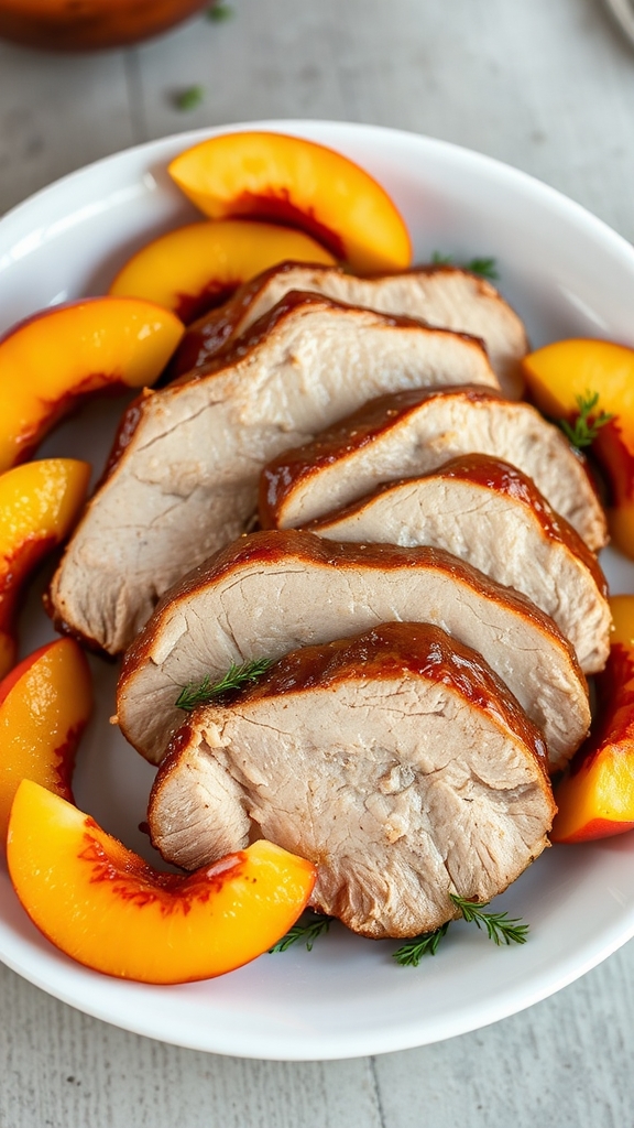 plate tenderloin with pairings