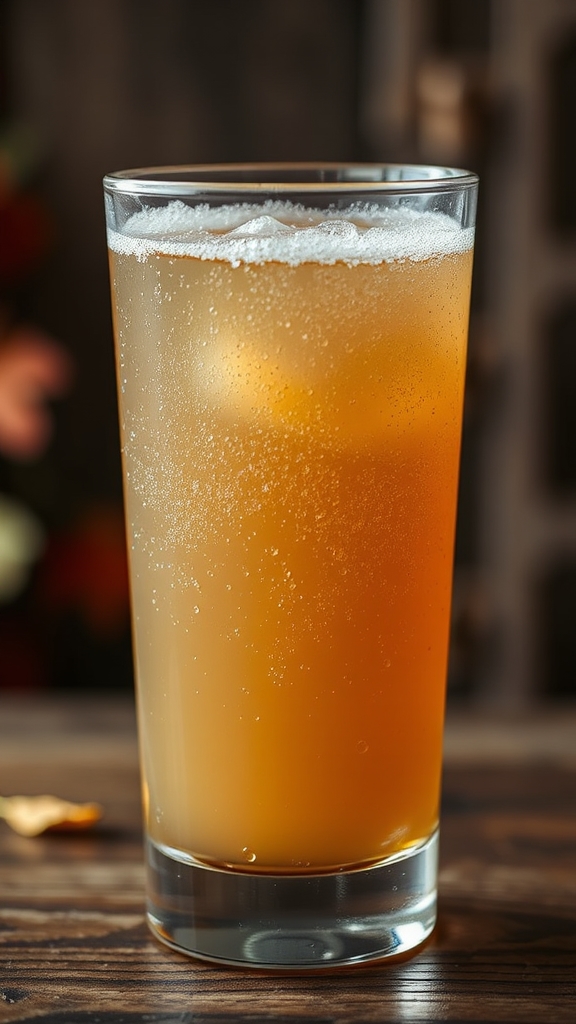 playful bubbly ginger ale