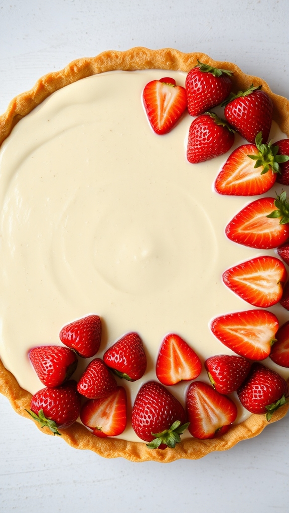precise geometric tart layering