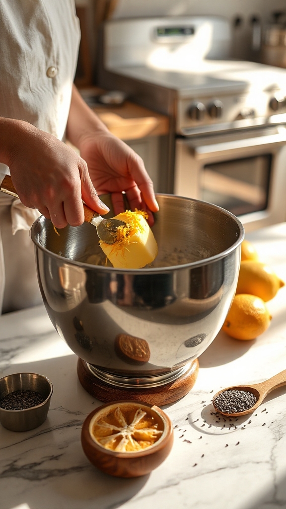 precise lemon poppy technique