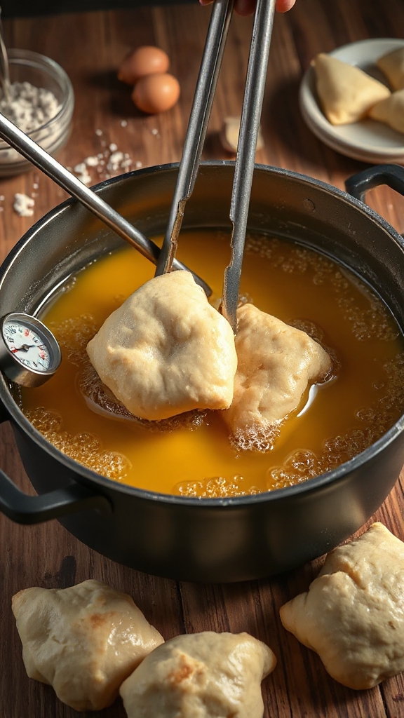 precise safe temperature frying