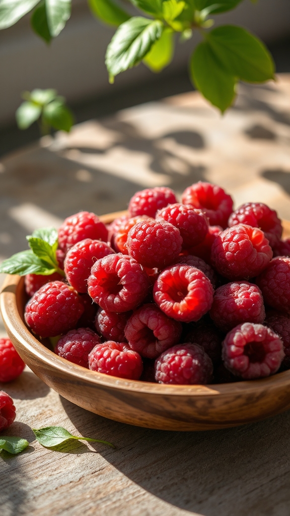 precise sustainable raspberry selection