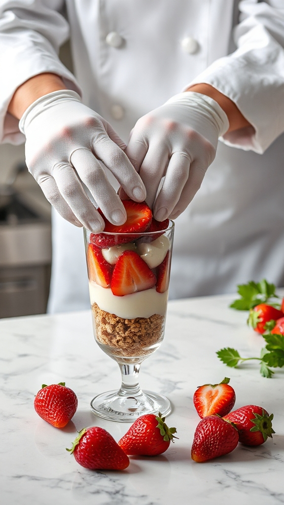 preserve parfait texture integrity