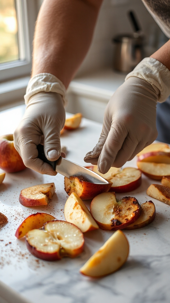 prevent apple burning fixes