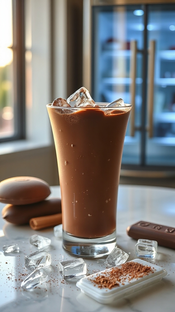 prevent frozen chocolate melting