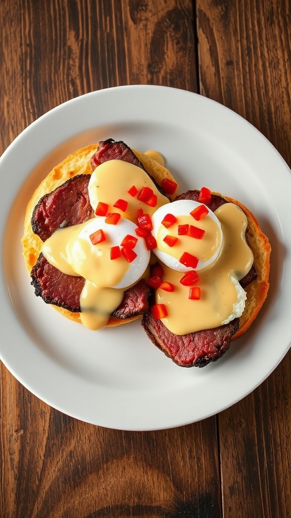 prime rib eggs benedict