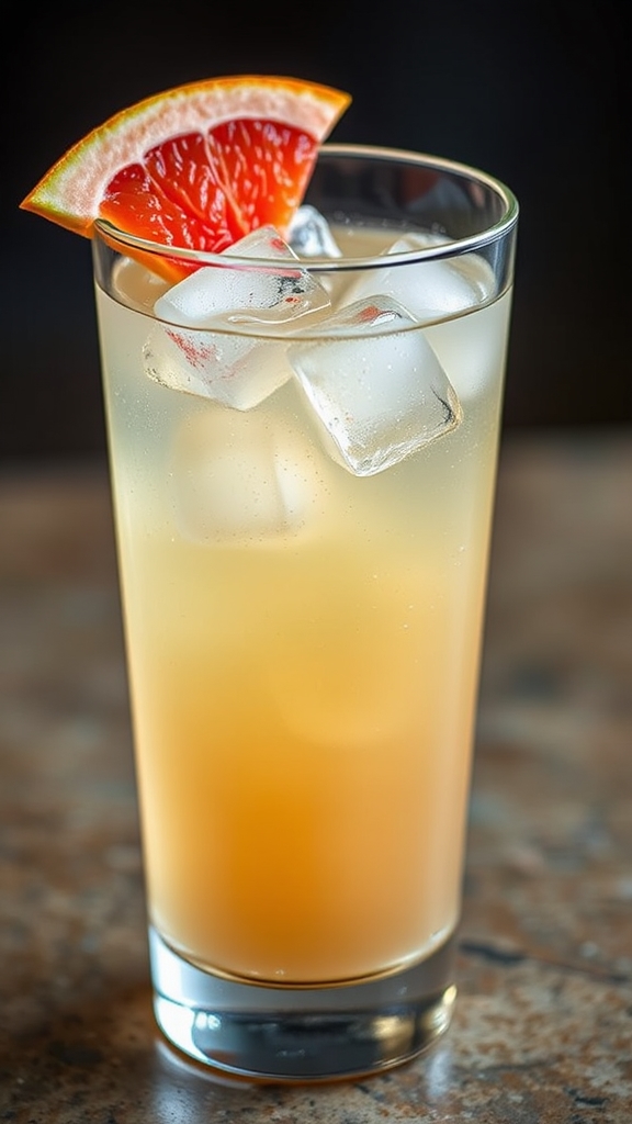 prohibition gin grapefruit cocktail