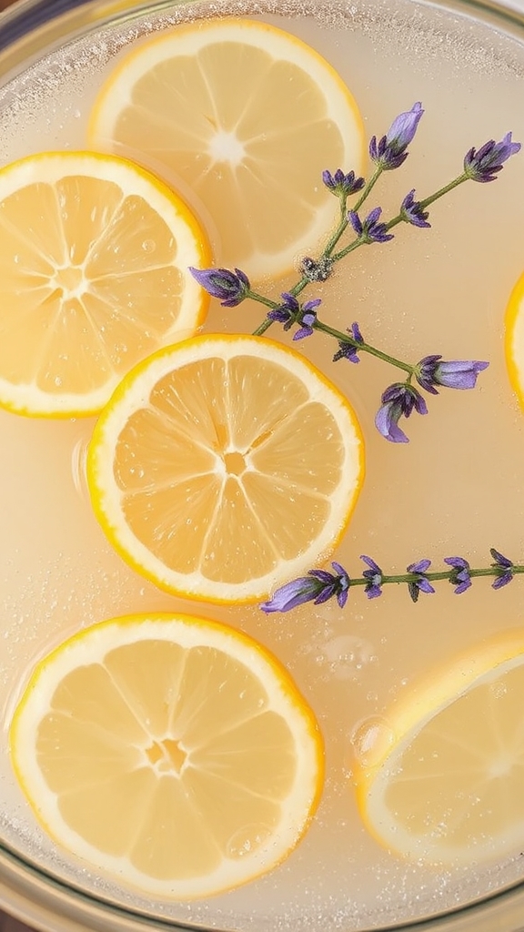 proven al lavender lemonade punch