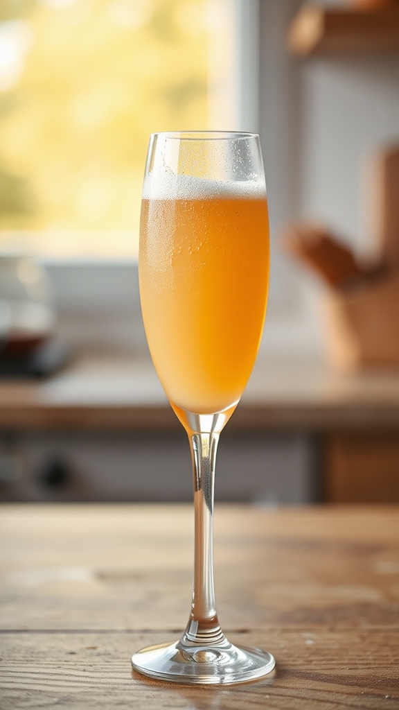 puree fresh peaches bellini