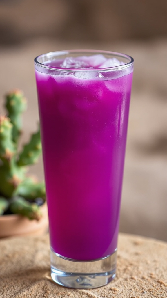 purple cactus tequila blend