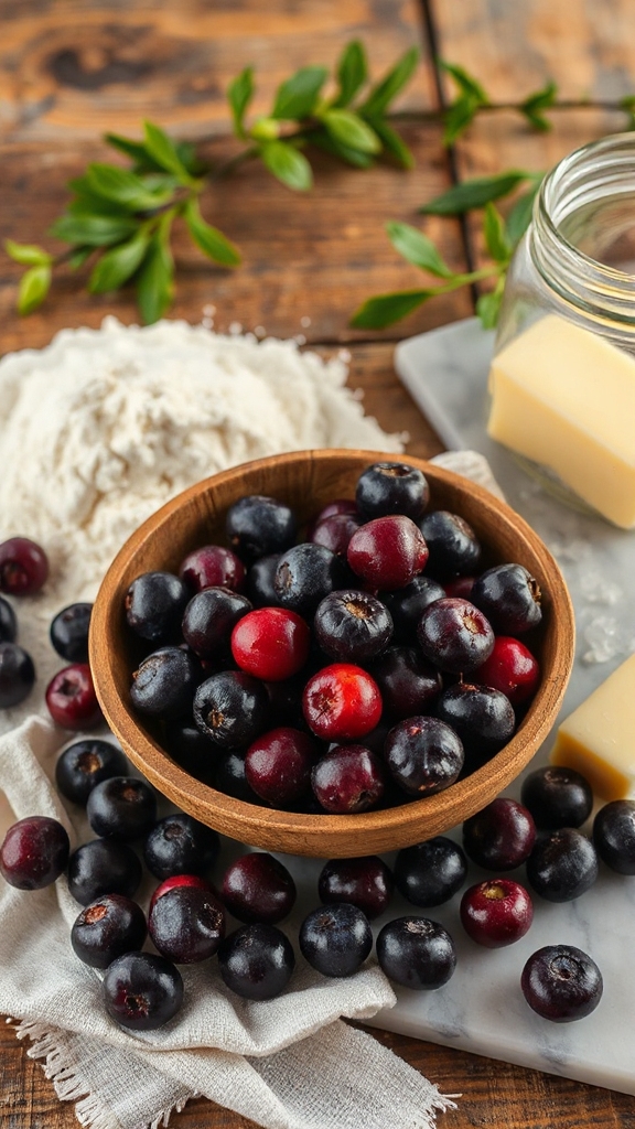 quality huckleberry pie ingredients