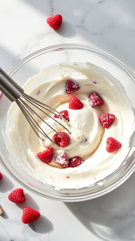 quick no bake dessert steps