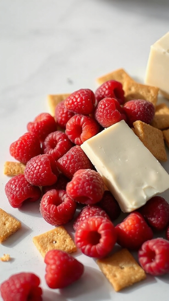 raspberry cheesecake health origins