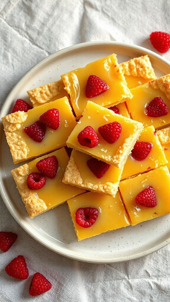 raspberry lemon bars breakdown