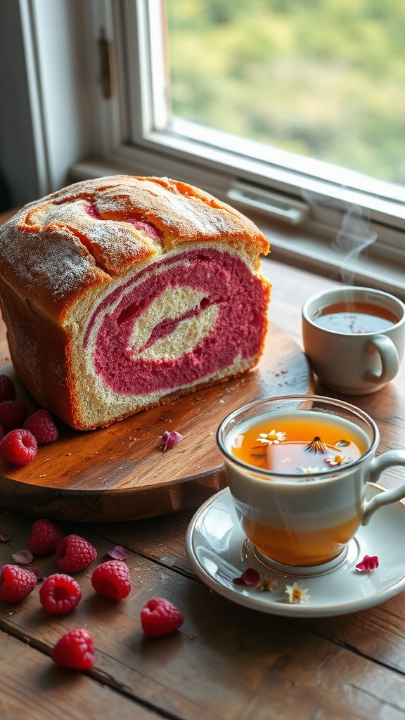 raspberry rose tea harmony