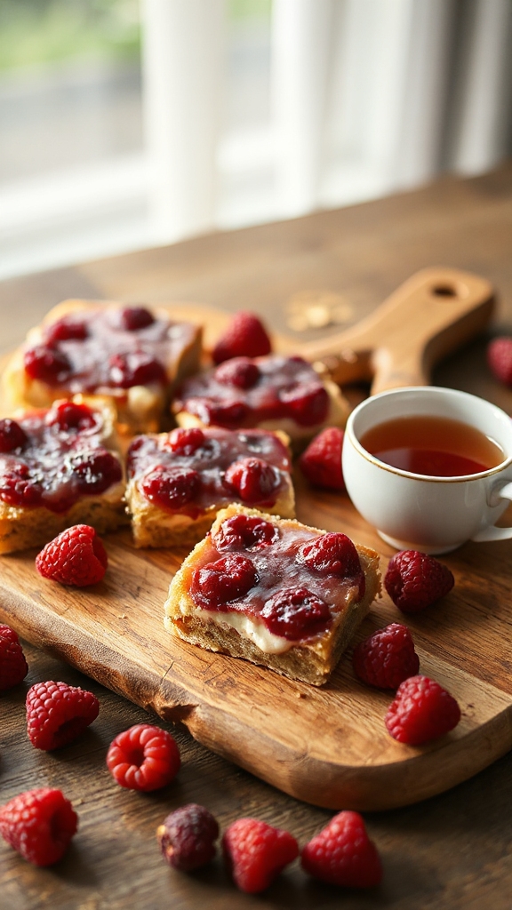 raspberry tea flavor pairings