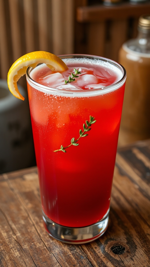 red dirt wheat cocktail