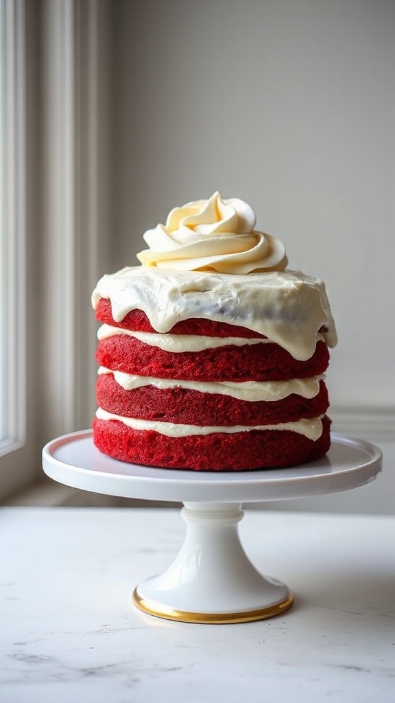 red velvet cocoa cream cheese
