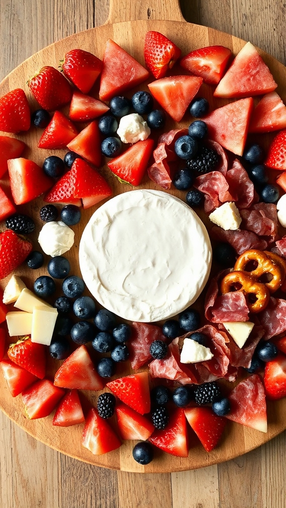 red white blue charcuterie