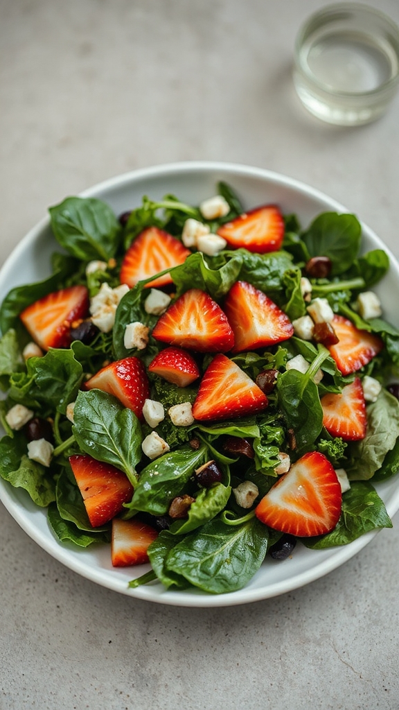 red white blue salad