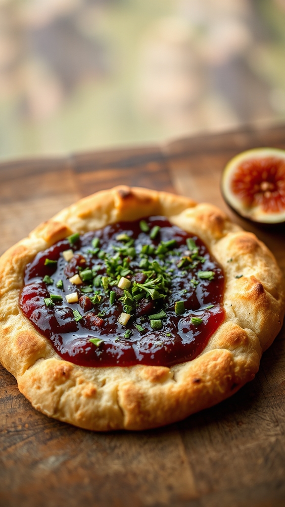 red wine fig flatbread