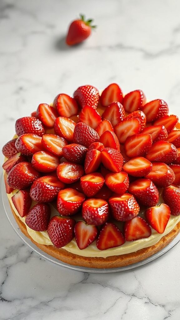 refine strawberry cake techniques