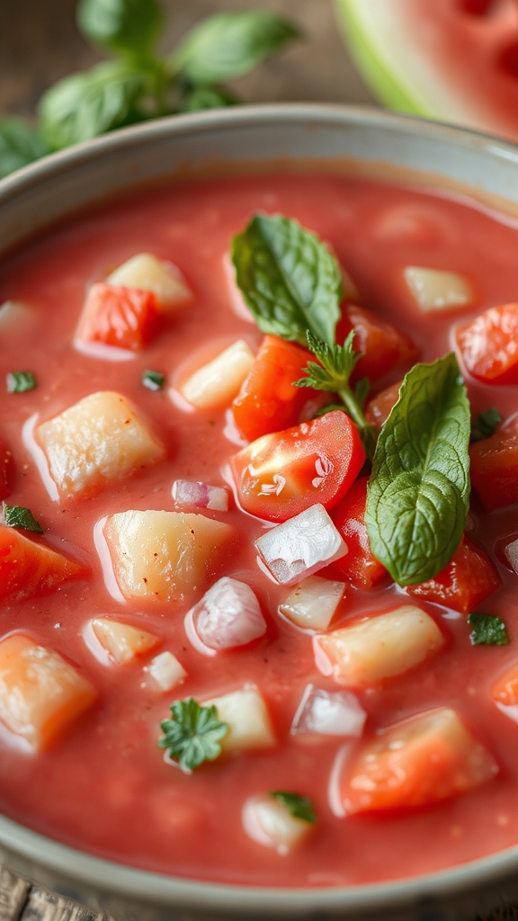 refreshing watermelon soup ingredients
