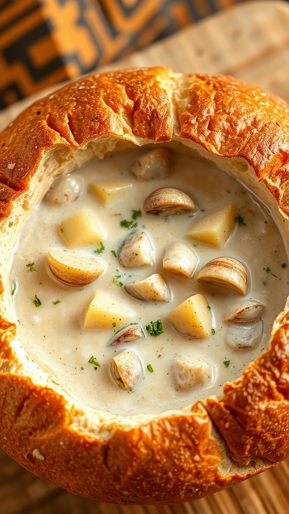 regional clam chowder variations